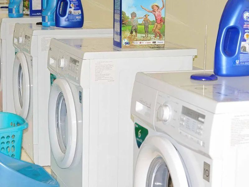 Tiệm giặt chi nhánh quận 10 của công ty Vệ Sinh Đà Nẵng