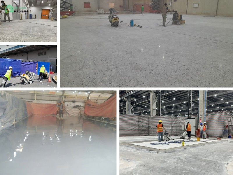 Dịch Vụ Mài Sàn Bê Tông Nhà Xưởng Uy Tín Tại Đà Nẵng