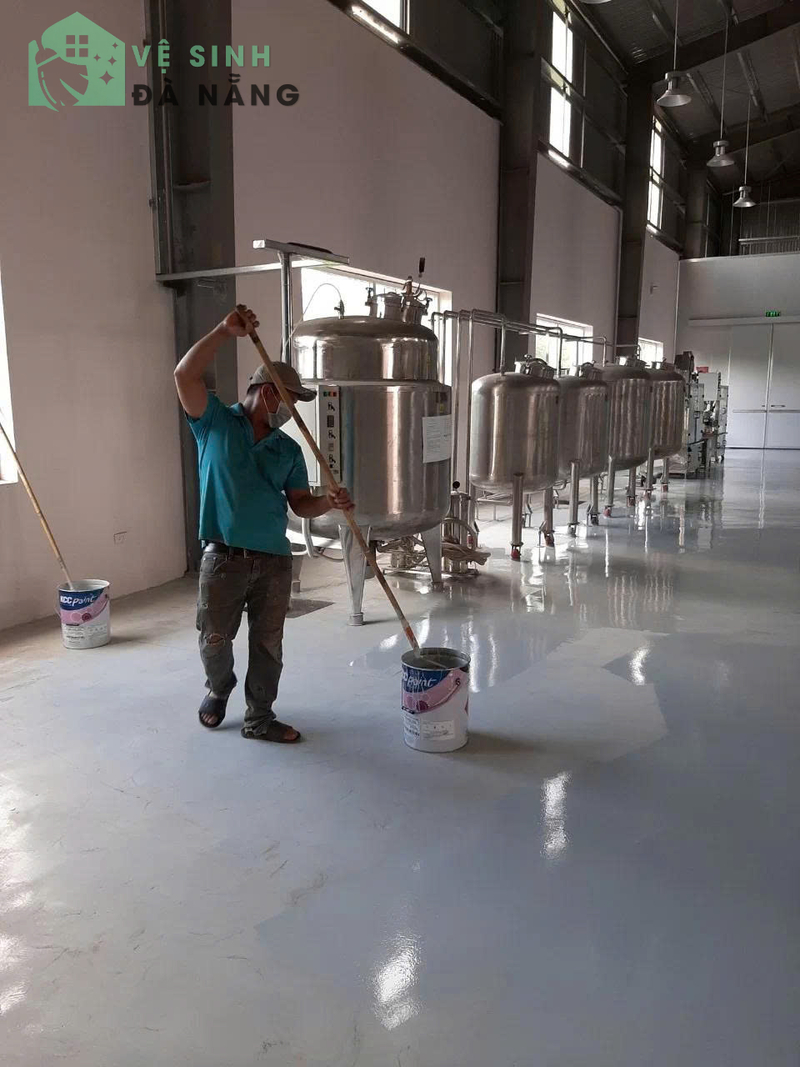 Công ty Vệ Sinh Đà Nẵng - Dịch vụ thi công sơn Epoxy tại Đà Nẵng uy tín